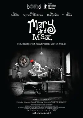 玛丽和马克思 Mary and Max (2009)-土拨鼠网盘库