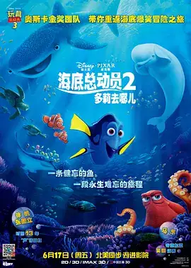 海底总动员2：多莉去哪儿 Finding Dory (2016)-土拨鼠网盘库