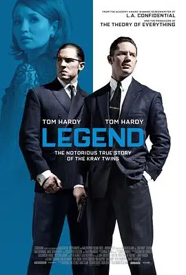 传奇 Legend (2015)英国犯罪传记汤姆·哈迪分饰两角伦敦黑帮克雷兄弟豆瓣7.2分-土拨鼠网盘库