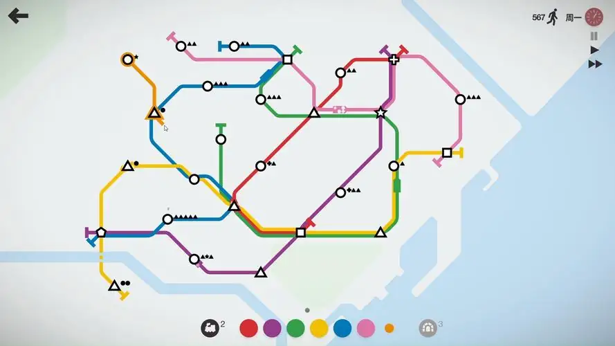 安卓手机游戏《迷你地铁MinMetrov2.54.1》[完整版]Steam移植.apk-土拨鼠网盘库