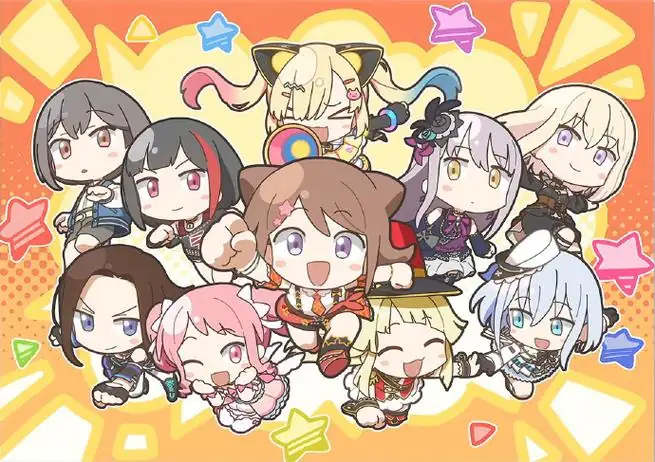 日本动漫元祖！BanG Dream酱(2025)音乐喜剧爱美佐仓绫音乐队企划短片-土拨鼠网盘库