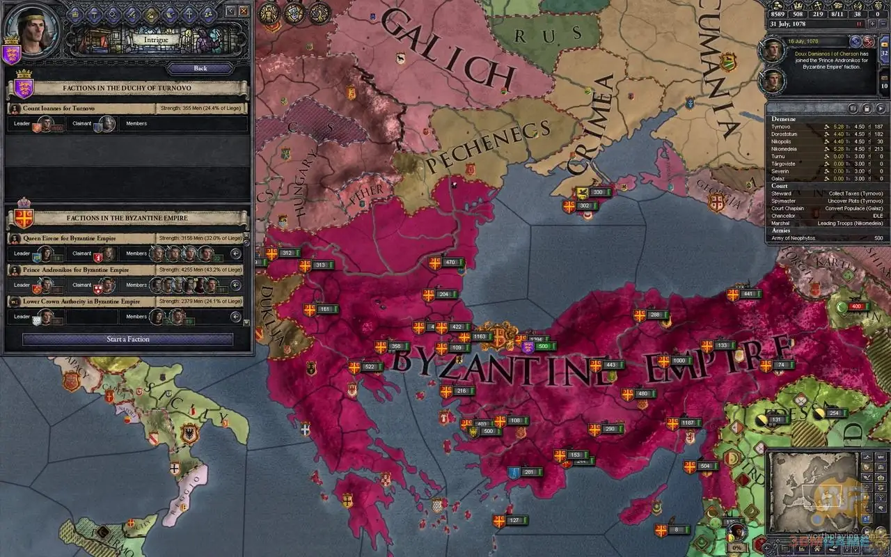 安卓手机游戏《十字军之王2：罗马遗产》[完整版].apk-土拨鼠网盘库